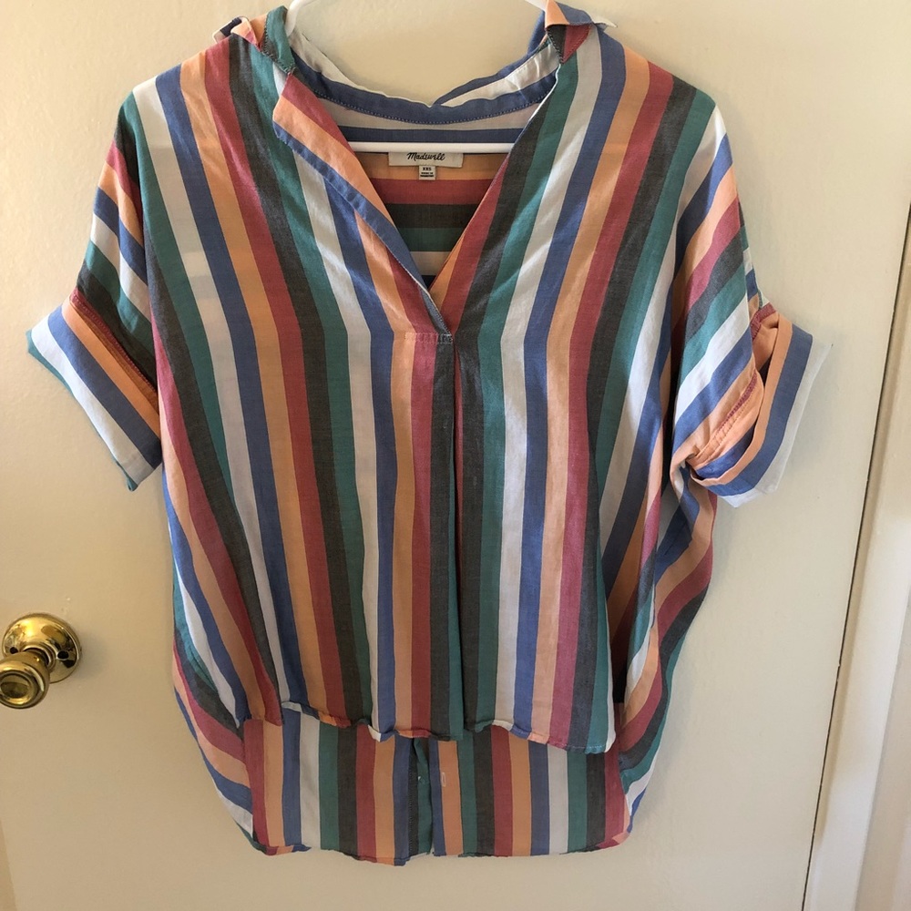 Madewell button-back tee